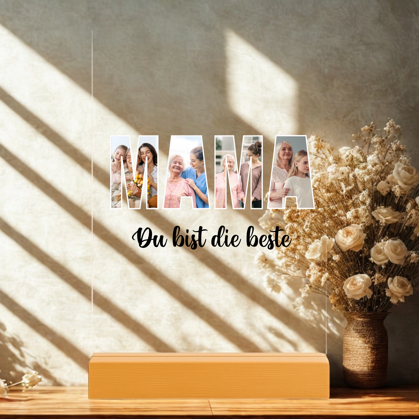 Mama Personalisierbare Acryltafel